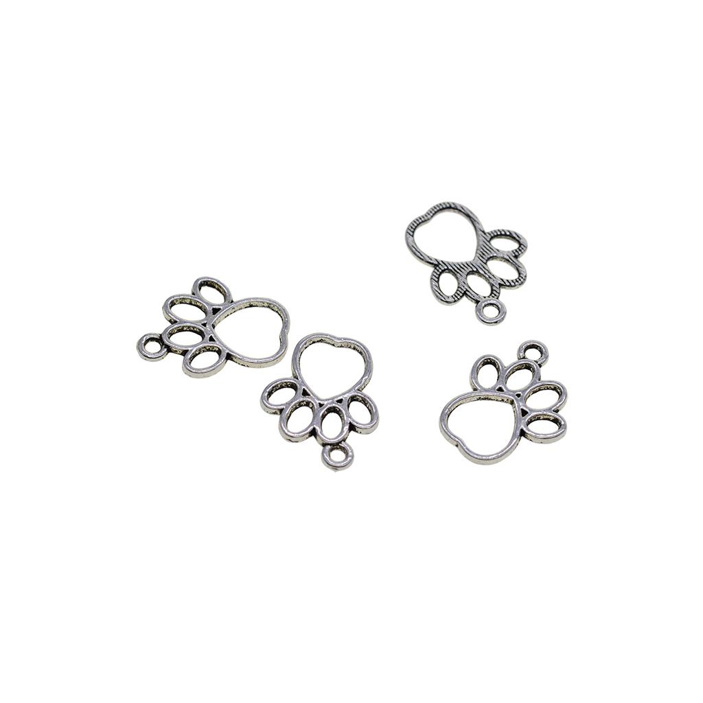 Jewelry Making Event - Alloy Cat Pendant Silvery Hanging Decor