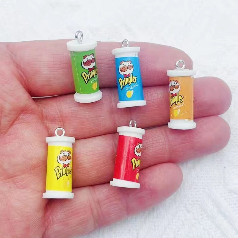 Jewelry Making Party - 10pcs Simulation 3D Bucket Potato Chips