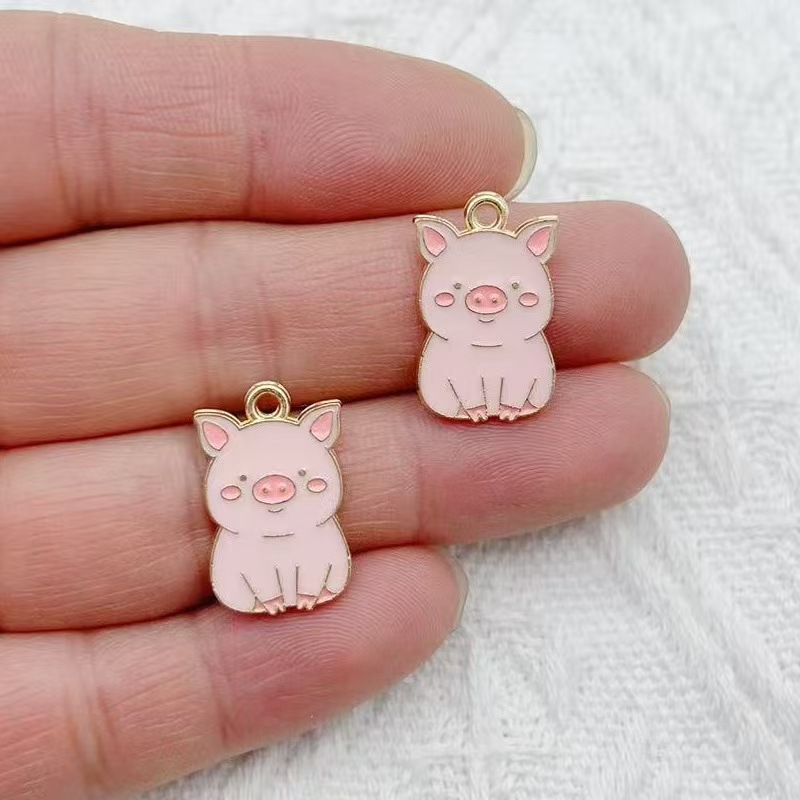 10pcs Cartoon Penguin Panda DI - Jewelry Making Party 评论和价格