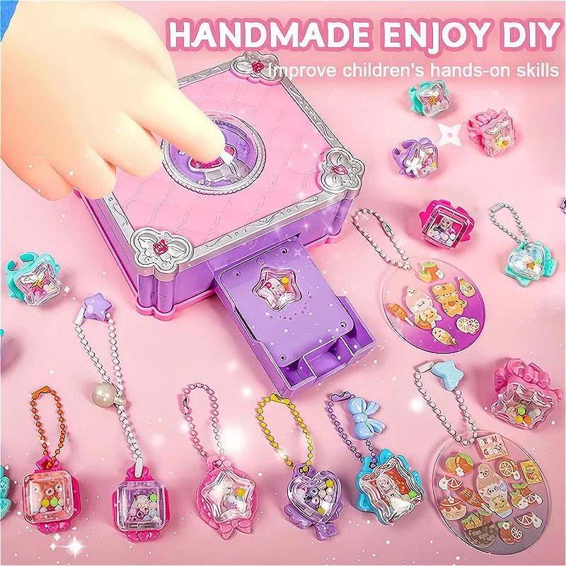 3D Sticker Maker Kit DIY Jewel - Jewelry Making Kit For Kids 评论和价格