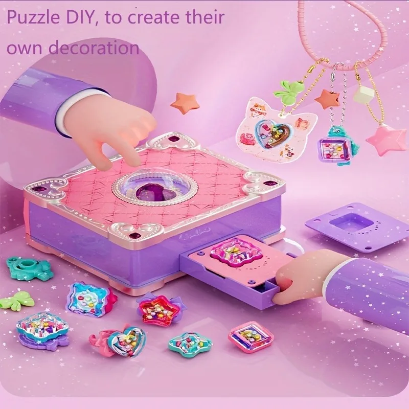 3D Sticker Maker Kit DIY Jewel - Jewelry Making Kit For Kids 评论和价格