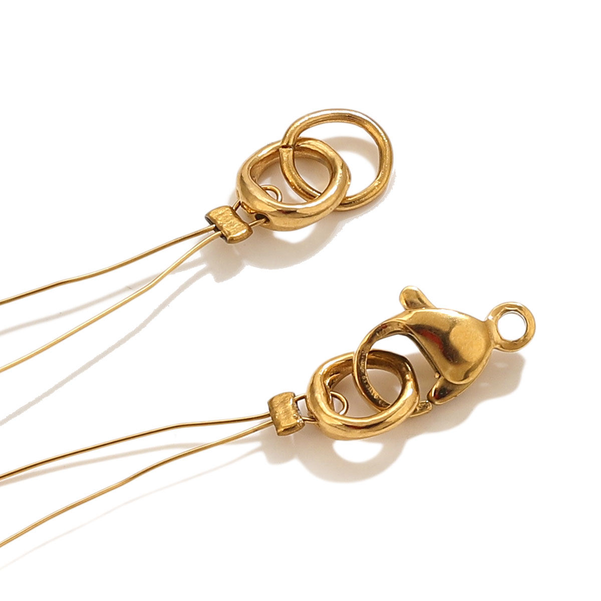 20pcs Stainless Steel Clasps E - Jewelry Making Materials 评论和价格