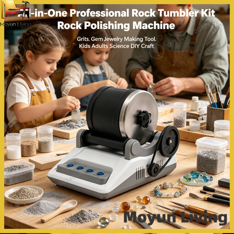 All-in-One Rock Tumbler Kit Pr - Jewelry Making Kit For Kids 评论和价格