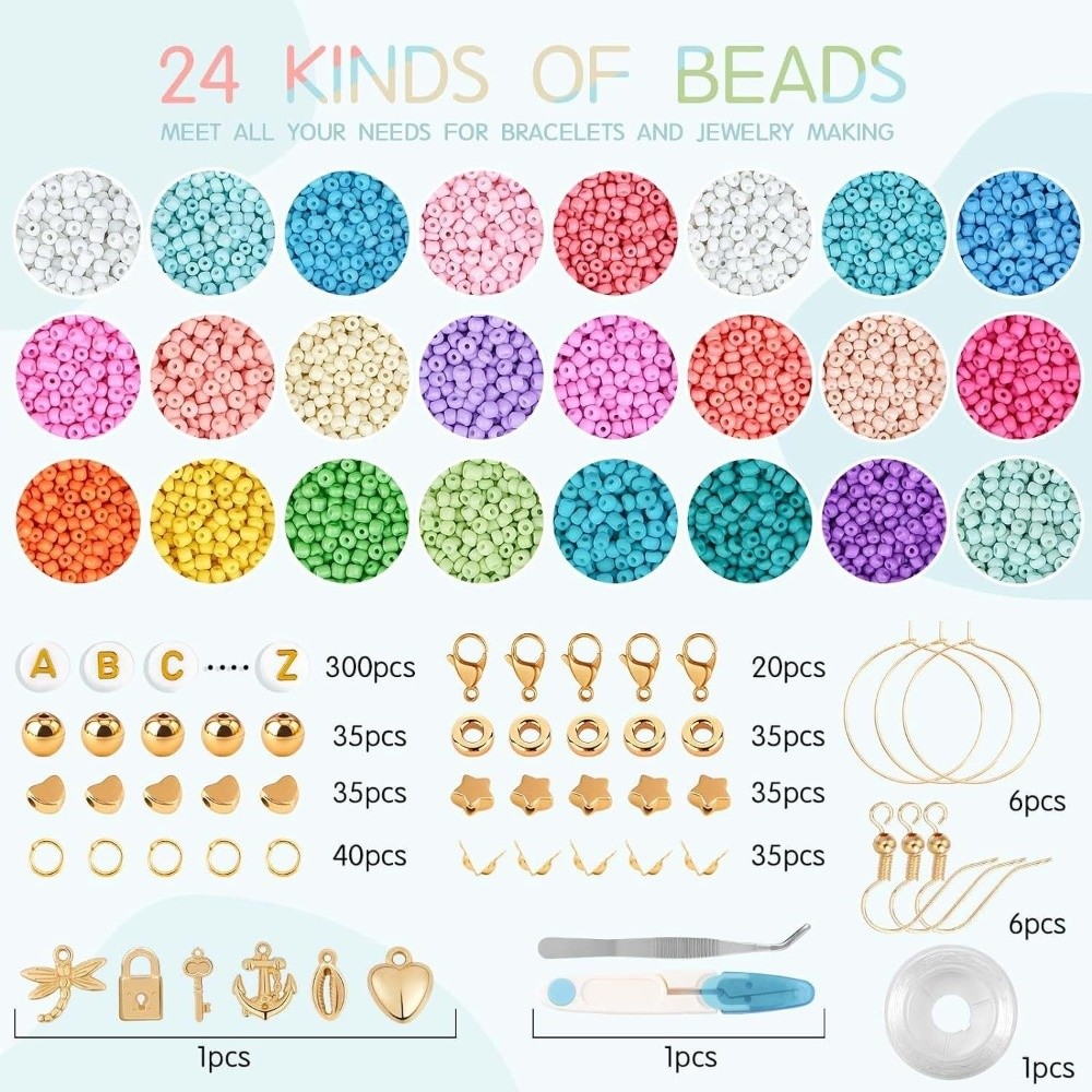 28+2Grid Jewelry Making DIY Br - Jewelry Making Kit For Kids 评论和价格