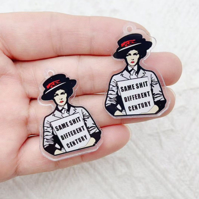 10pcs Acrylic Runner English P - Jewelry Making Party 评论和价格