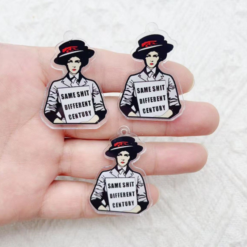 10pcs Acrylic Runner English P - Jewelry Making Party 评论和价格