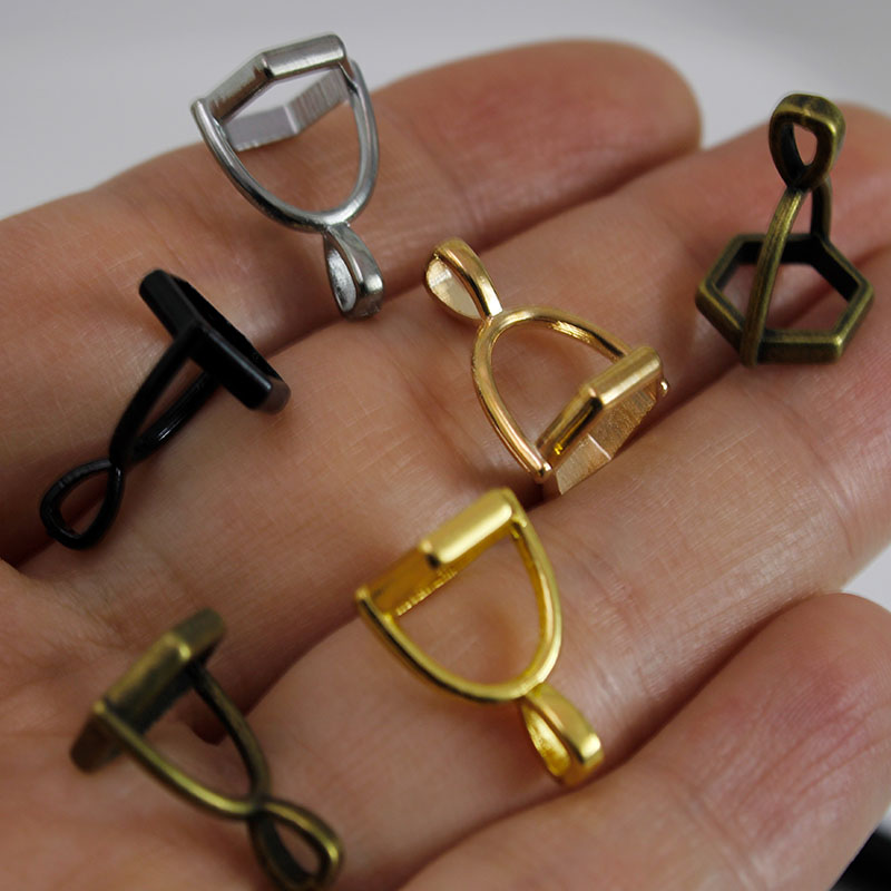 20Pcs Hexagonal Gemstone Cap N - Jewelry Making Materials 评论和价格