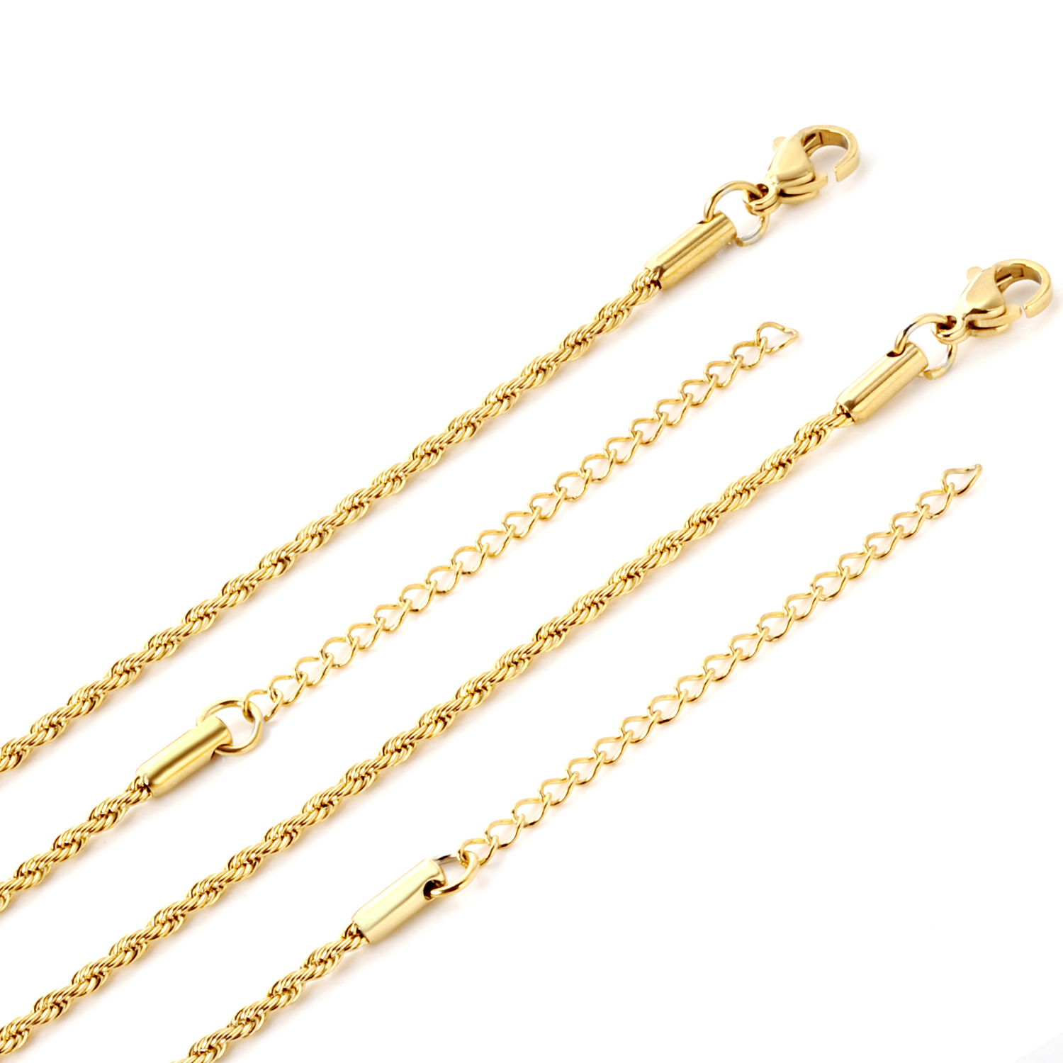 LUXUKISSKIDS 10pcs 2mm 45+5cm  - Jewelry Making Singapore 评论和价格