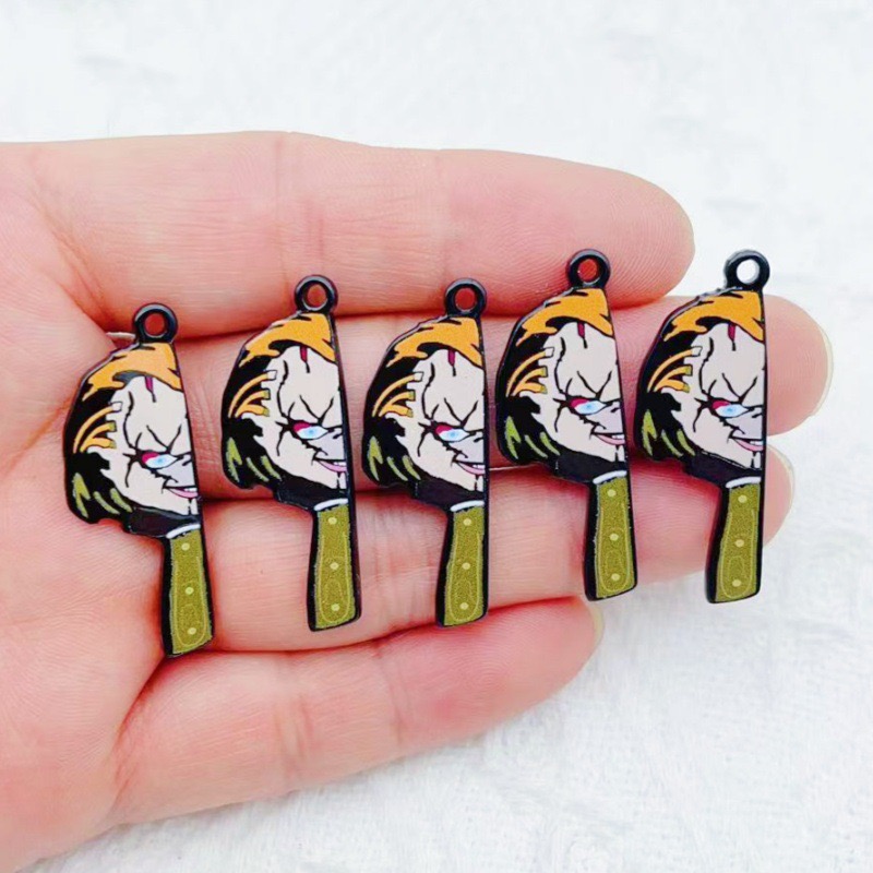 10pcs cartoon clown funny coup - Jewelry Making Party 评论和价格