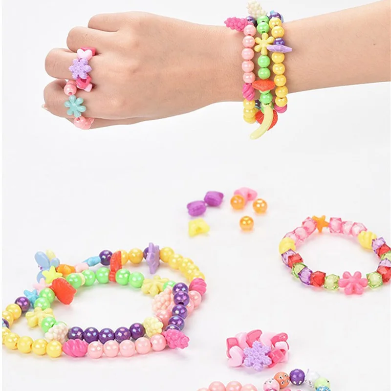 Girls DIY Bead Set Jewelry Mak - Jewelry Making Kit For Kids 评论和价格