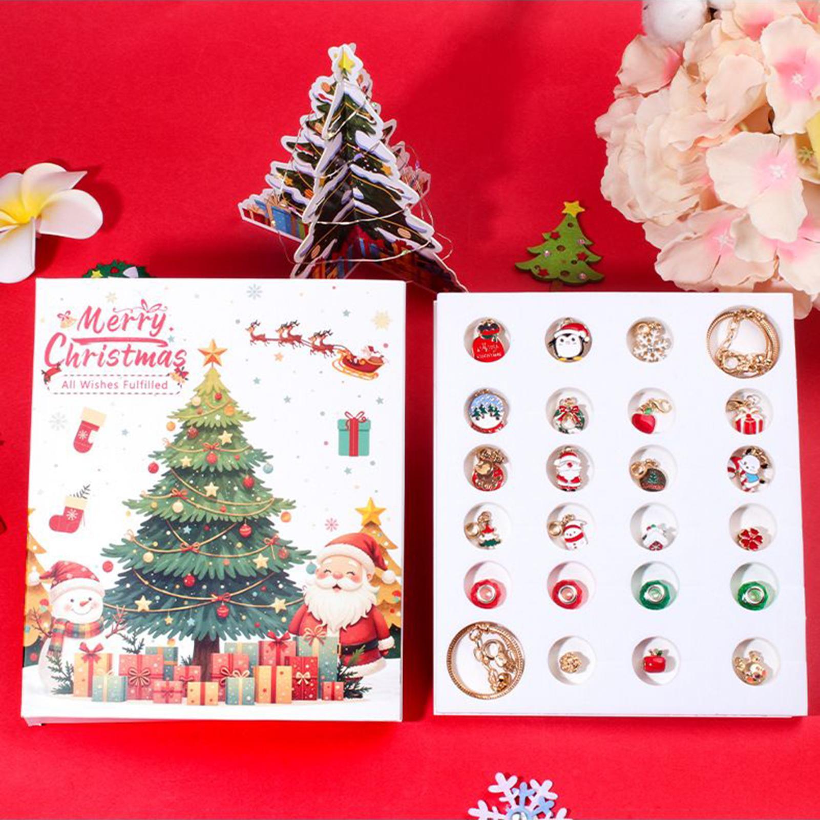 Calendar Advent Charm Christma - Jewelry Making Kit For Kids 评论和价格