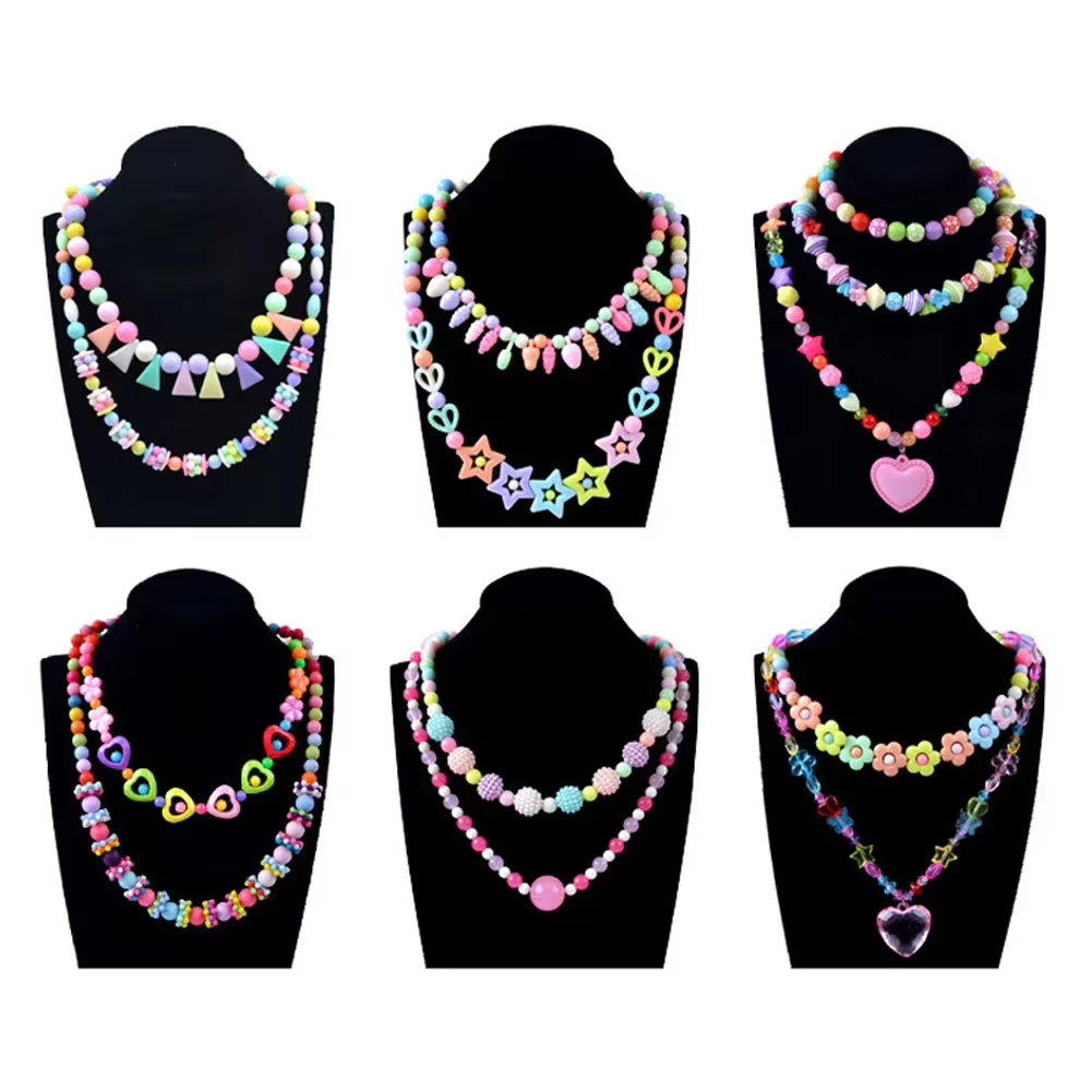 DIY Handmade Beaded Children's - Jewelry Making Kit For Kids 评论和价格