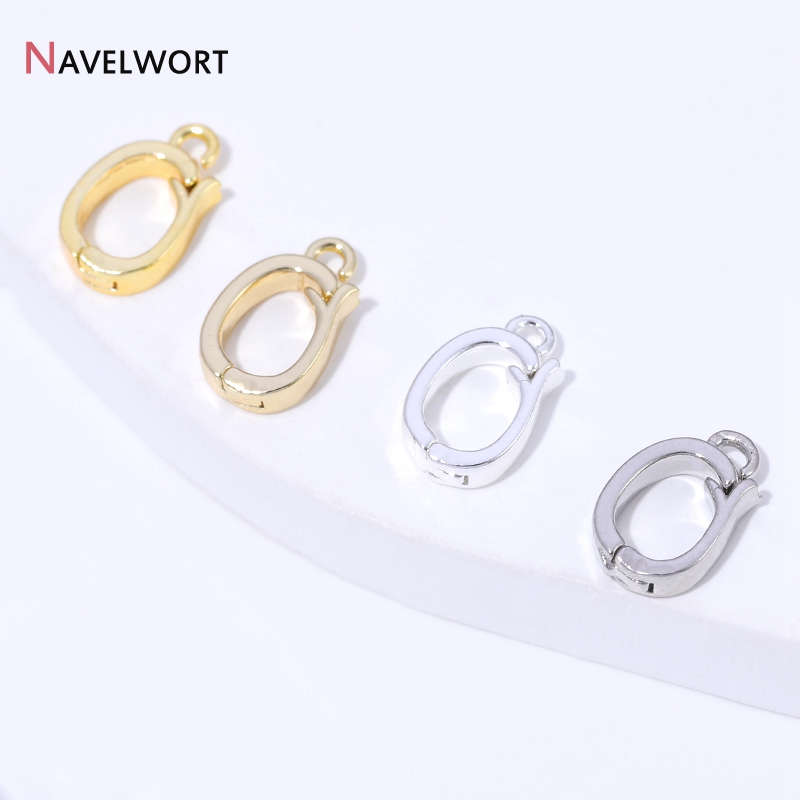 14K/18K Gold Plated Brass Meta - Jewelry Making Materials 评论和价格