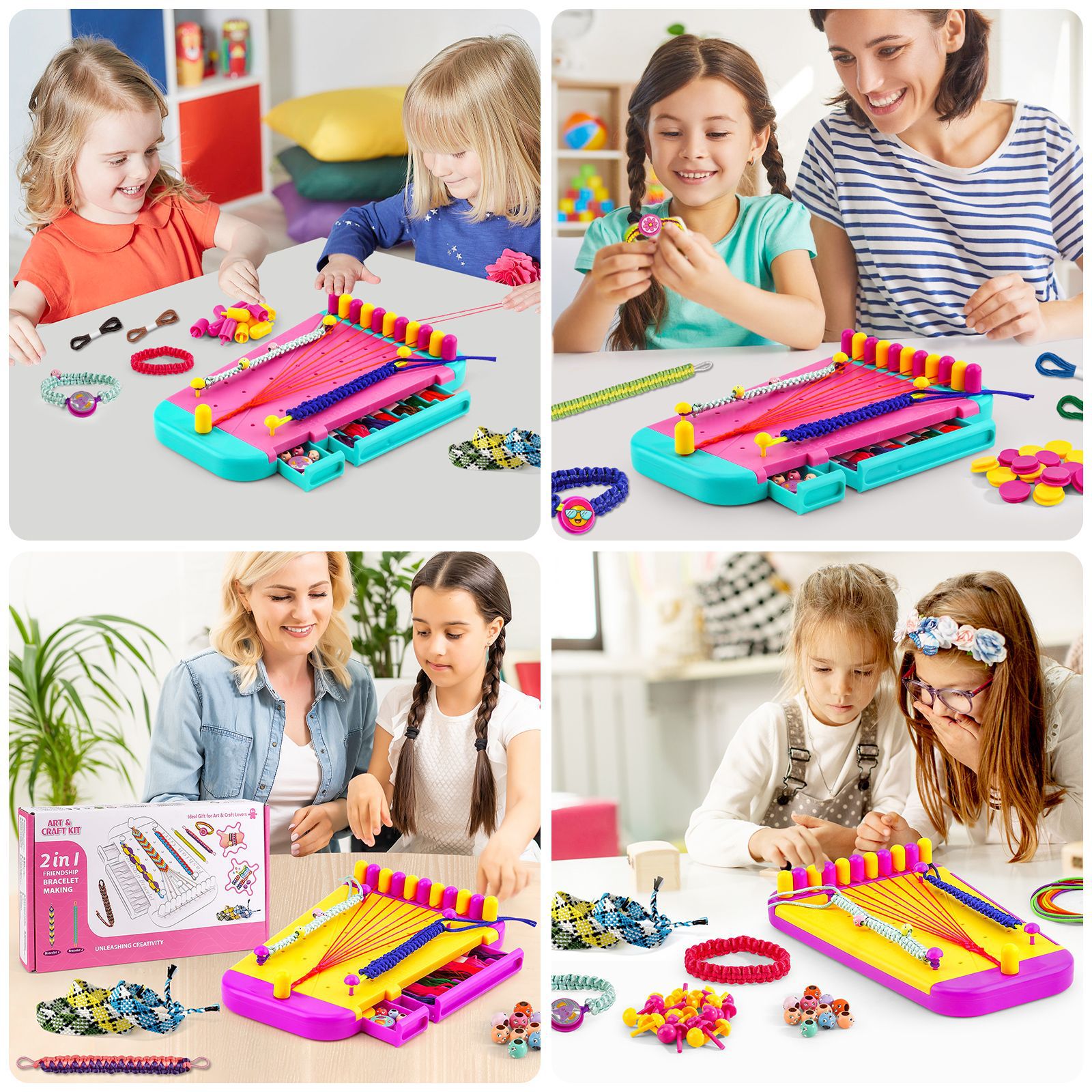 Bracelet Making Kit Toy for Gi - Jewelry Making Kit For Kids 评论和价格