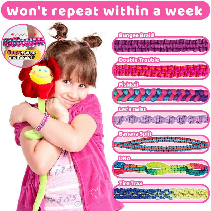 Friendship Bracelet Making Kit - Jewelry Making Birthday Party 评论和价格