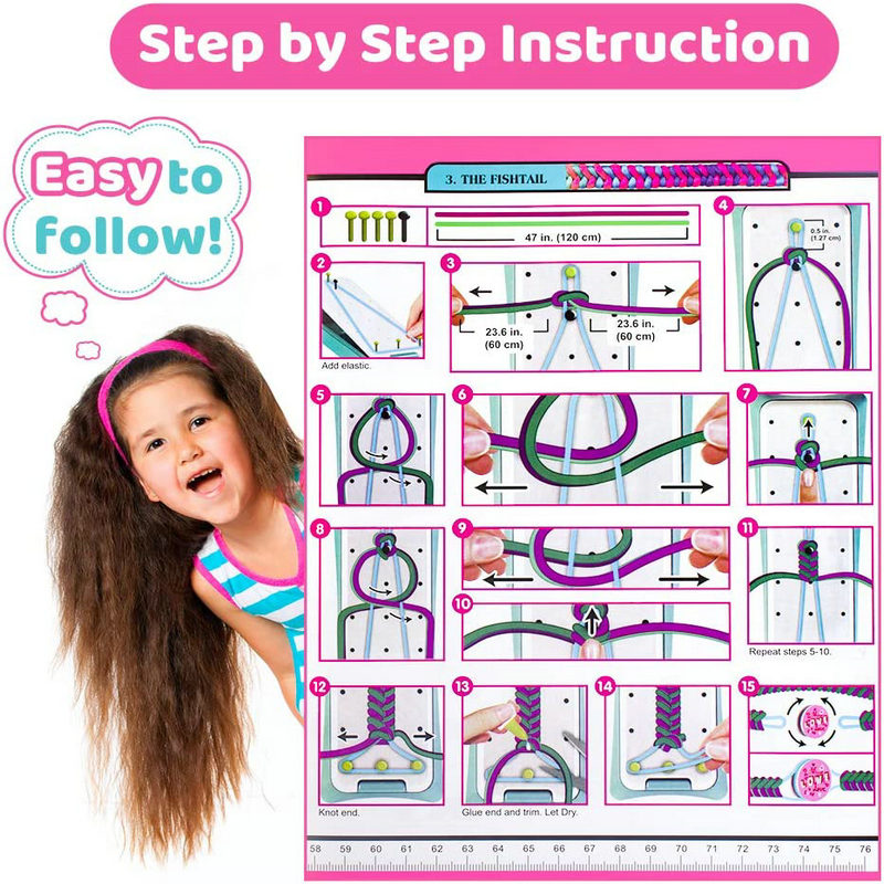 Friendship Bracelet Making Kit - Jewelry Making Birthday Party 评论和价格
