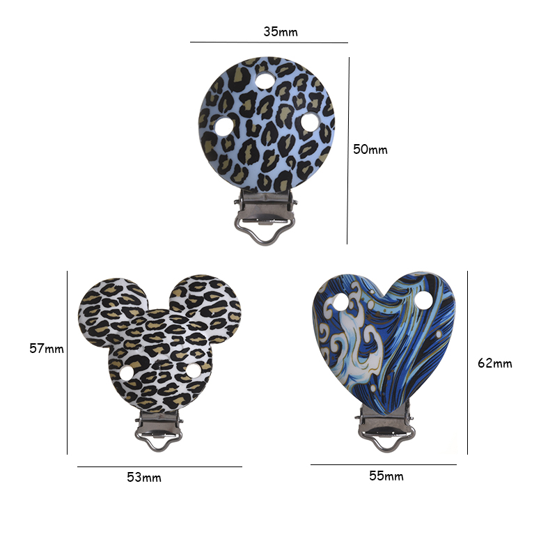 1Pc Silicone Clips Leopard Pri - Jewelry Making For Dummies 评论和价格