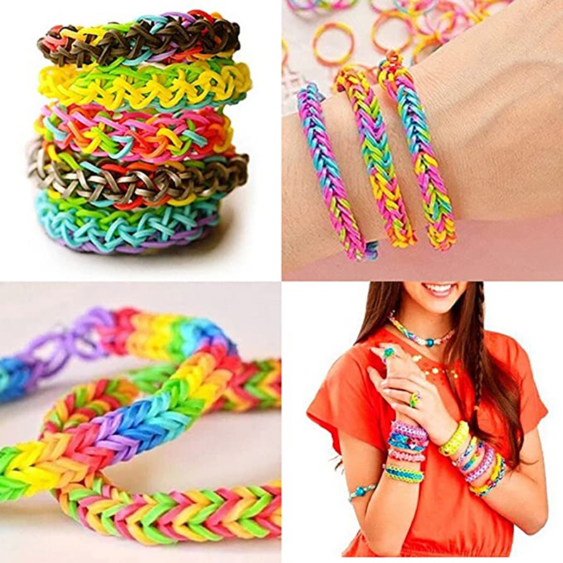 600 pieces Colorful Rubber Ban - Jewelry Making Course 评论和价格