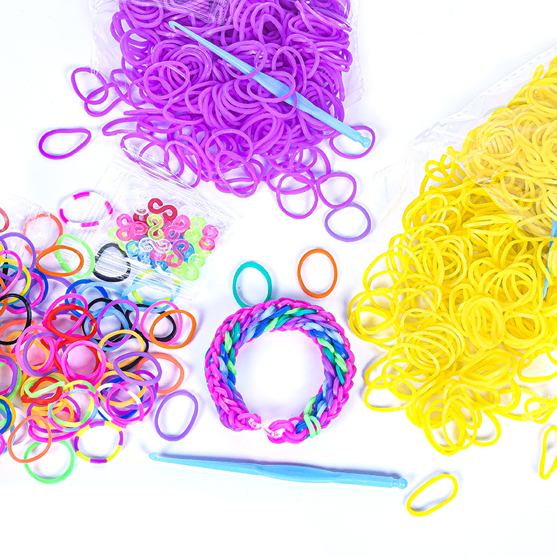 600 pieces Colorful Rubber Ban - Jewelry Making Course 评论和价格