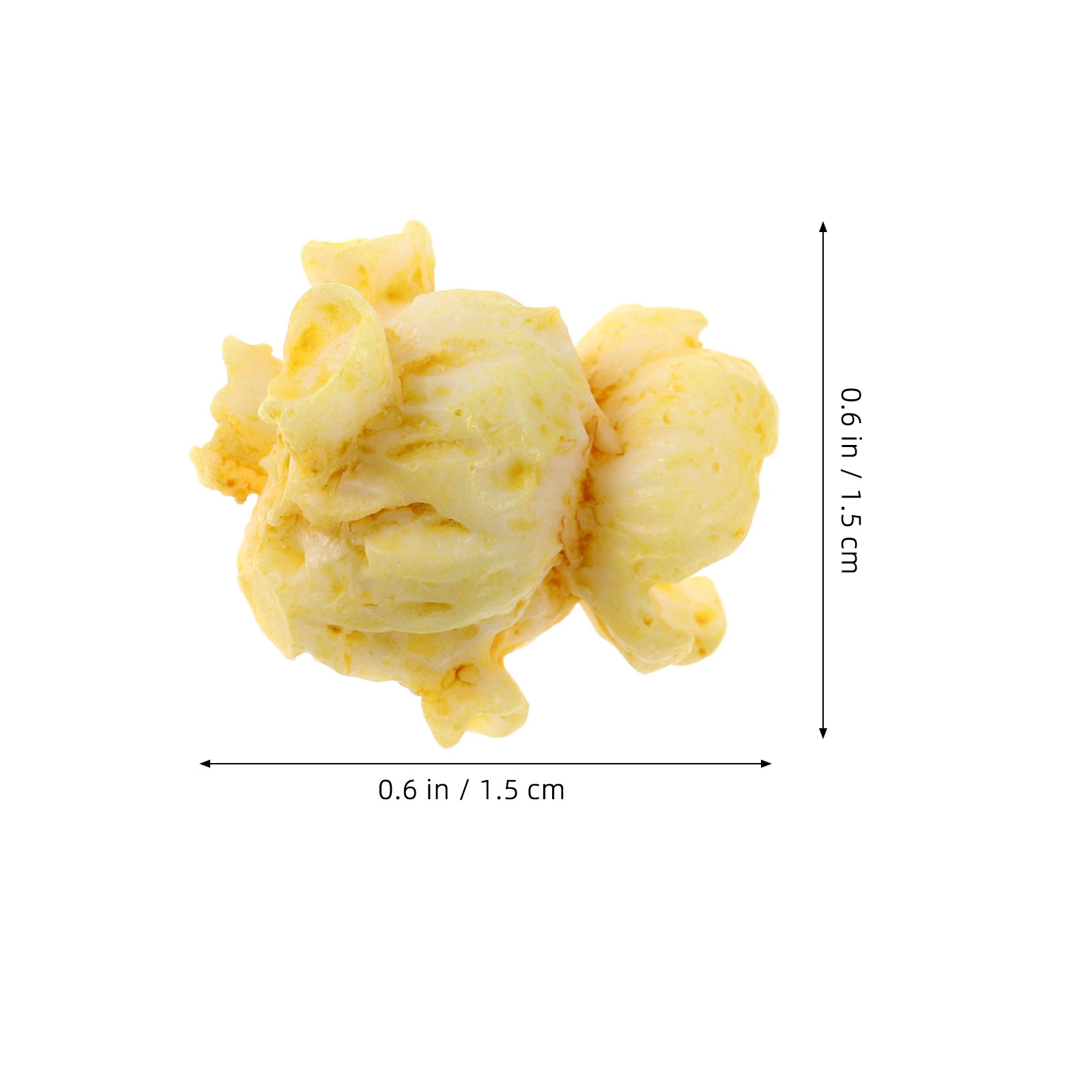 10Pcs Resin Popcorn Accessorie - Jewelry Making Birthday Party 评论和价格