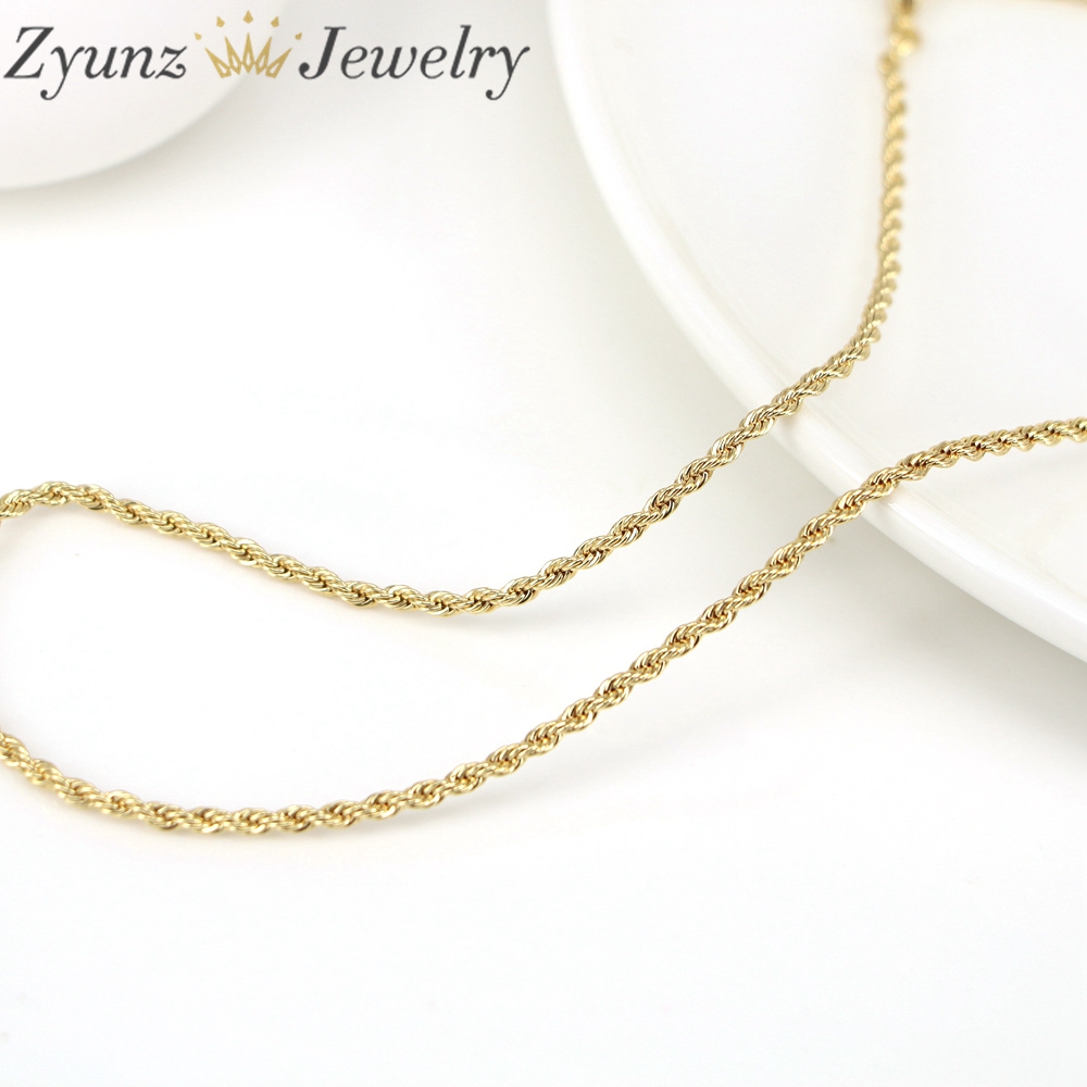 20PCS, Gold Color Metal Chain  - Jewelry Making Singapore 评论和价格