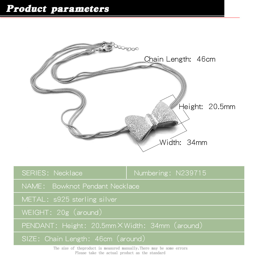 Sweet 925 Sterling Silver Bow  - Jewelry Making Singapore 评论和价格