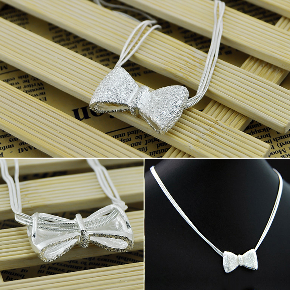 Sweet 925 Sterling Silver Bow  - Jewelry Making Singapore 评论和价格