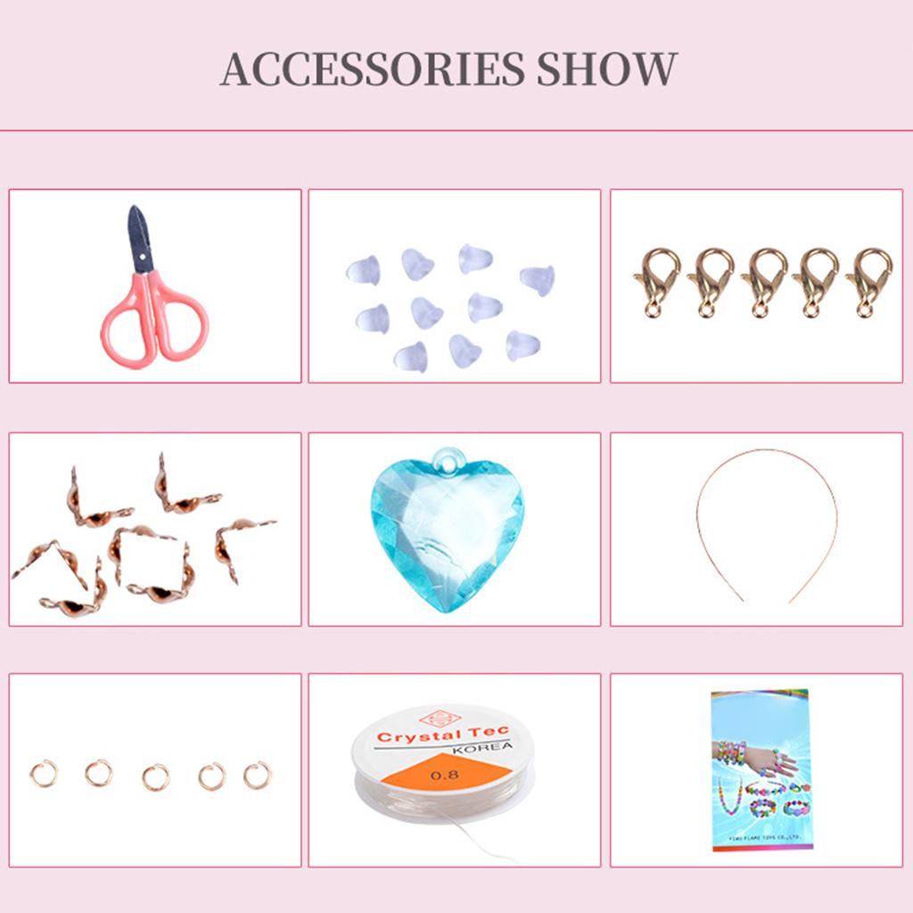 Kids Bead DIY Jewelry Making K - Jewelry Making Kit For Kids 评论和价格