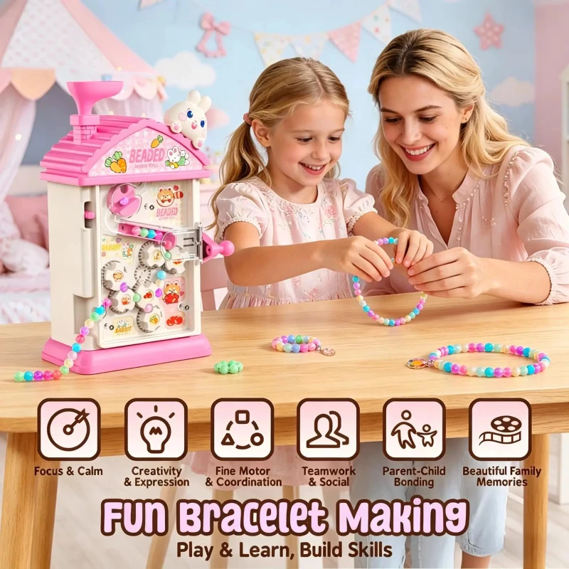 Kids Automatic Beading Machine - Jewelry Making Kit For Kids 评论和价格