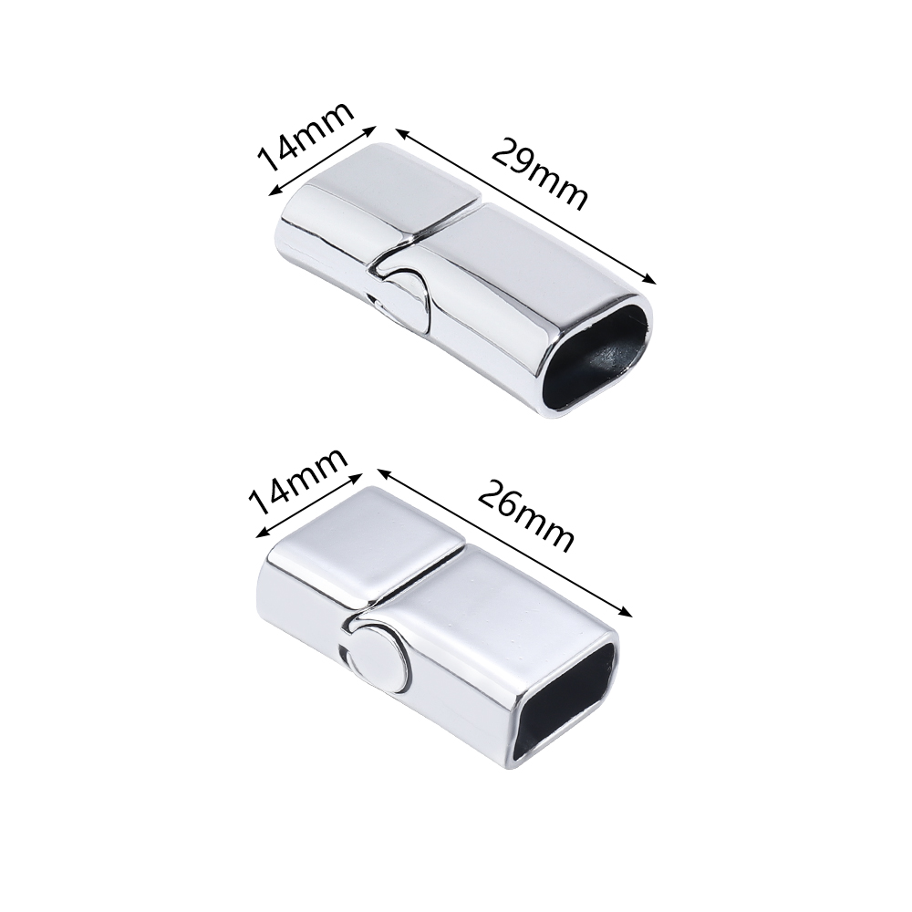 5Pcs Alloy Magnetic Clasps Rou - Jewelry Making Materials 评论和价格