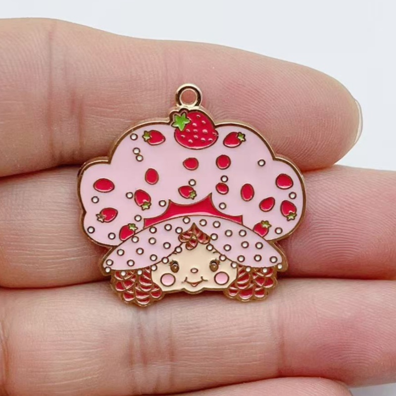 10pcs Cute Little Girl Enamel  - Jewelry Making Party 评论和价格